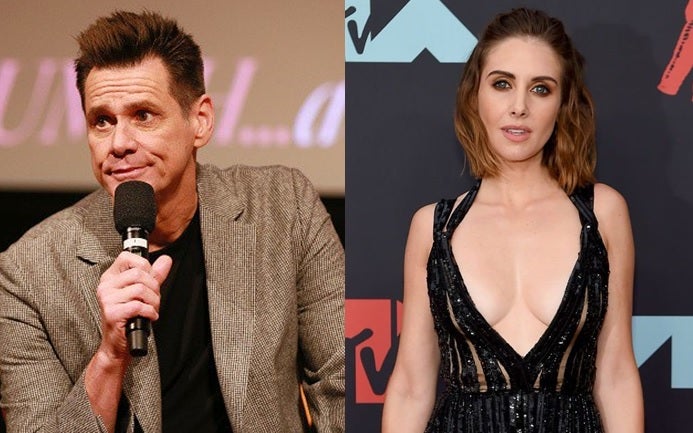 Jim Carrey & Alison Brie