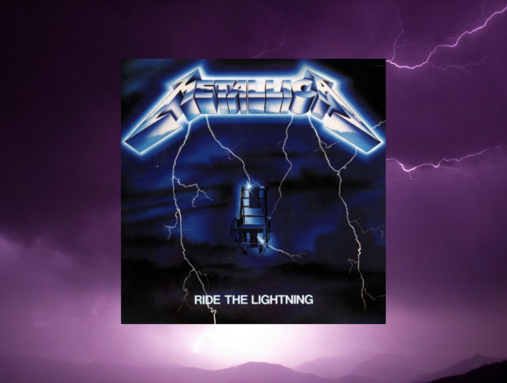 Metallica Ride The Lightning album hero graphic