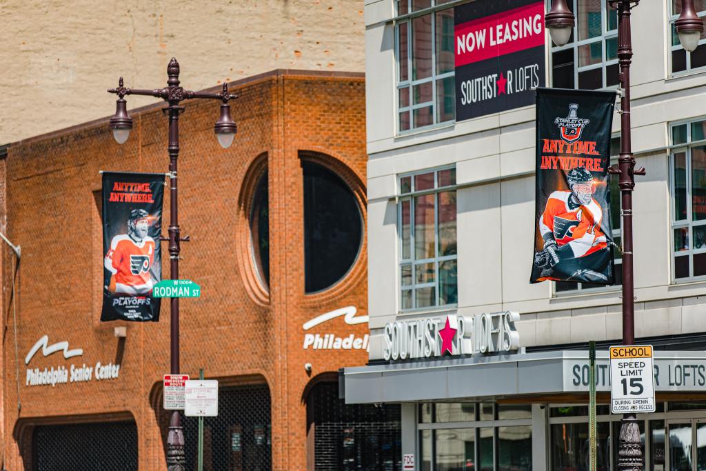 Philadelphia Flyers light up the city ORANGE