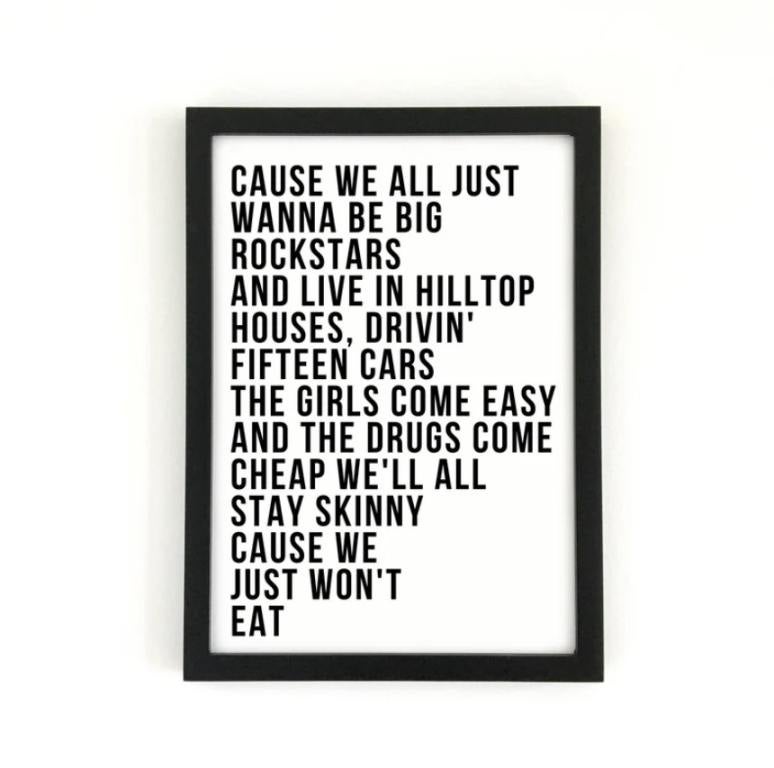 nickelback rockstar lyrics sign