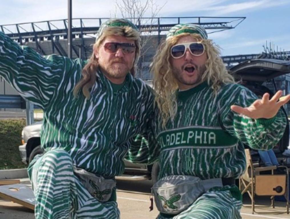 Zubaz Brothers Eagles