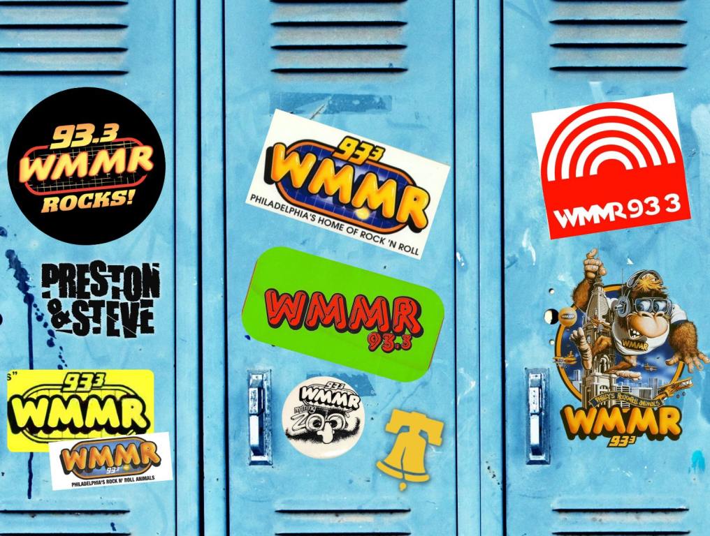 WMMR Locker Stickers