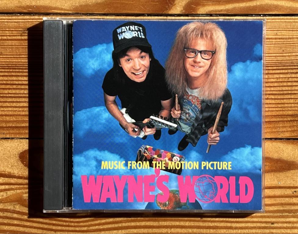 Wayne's World Soundtrack - Front Cover