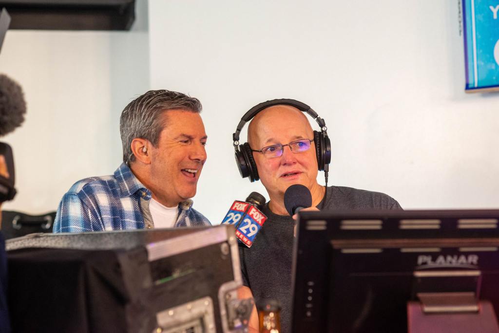 Preston & Steve Show's live broadcast from Keenan's in North Wildwood, May 2023