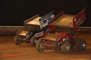 Chase Dietz Racing - CDR and Freddie Rahmer battle for position.