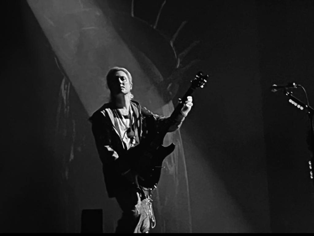 Avenged Sevenfold Guitarist Synyster Gates performing live in Camden, NJ part of the Life is But A Dream Tour