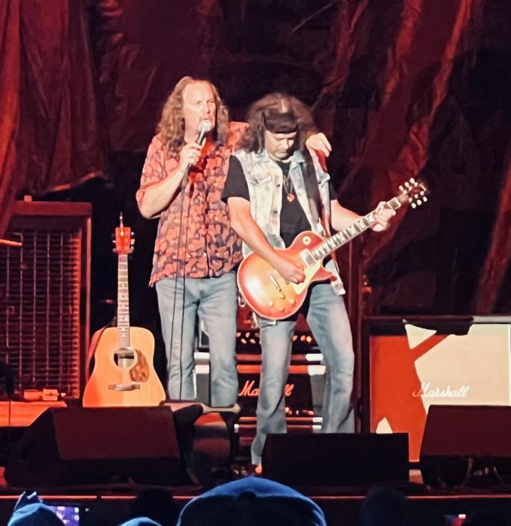 Kevin Martin & Brian Quinn of Candlebox performing live at the Ascend Amphitheater in Nashville, Tennessee.