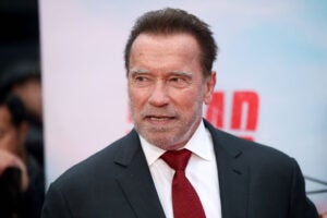 Arnold Schwarzenegger attends the Los Angeles Premiere of Netflix's "FUBAR"