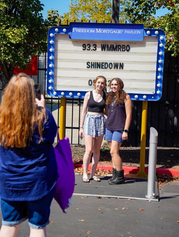 Fans in Ben Franklin Plaza at Freedom Mortgage Pavilion