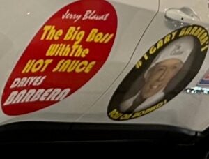 The Geator Mobile belonging to Jerry Blavat