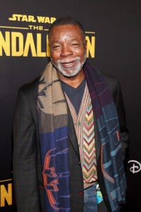 Carl Weathers attends the Mandalorian special launch event at El Capitan Theatre in Hollywood, California on February 28, 2023.