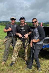 2 Cops and a DJ. James, Jaxon and BK