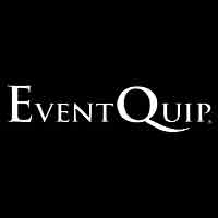 EventQuip Logo, white letters on black background