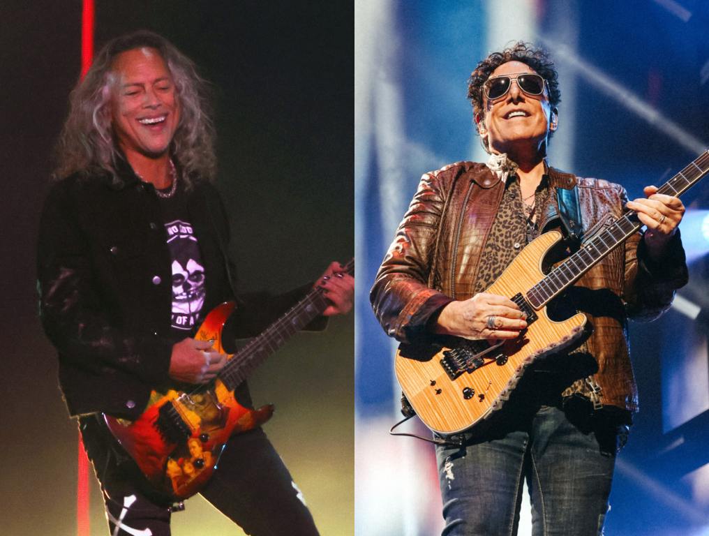 Kirk Hammett Joins Journey on Stage at Recent Gig