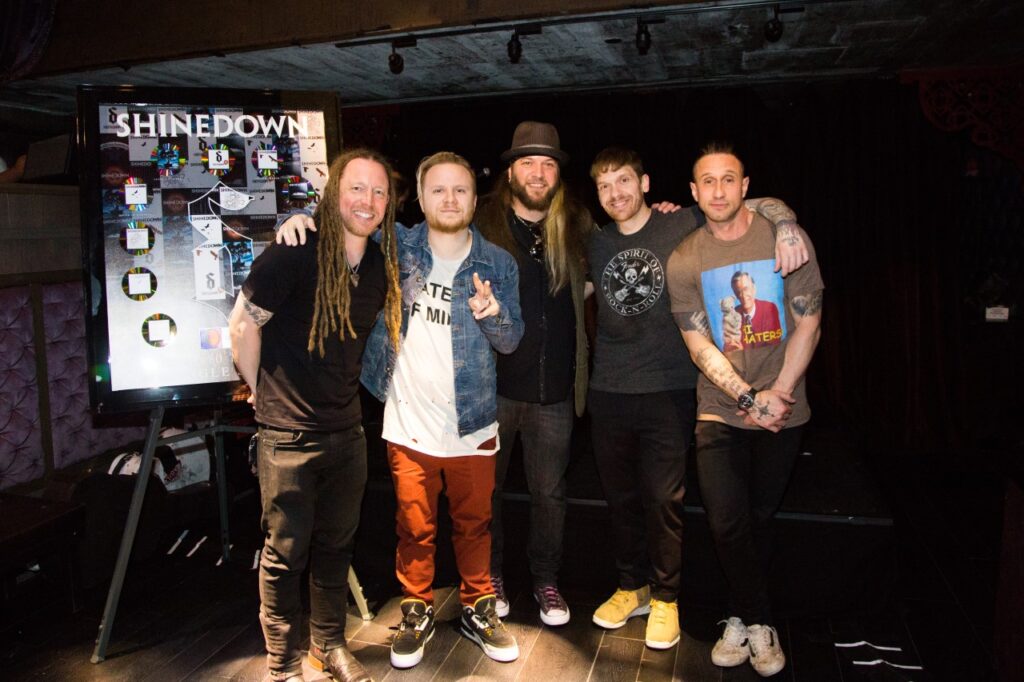 Shinedown with Brent Porche in New York City at Tao Nightclub