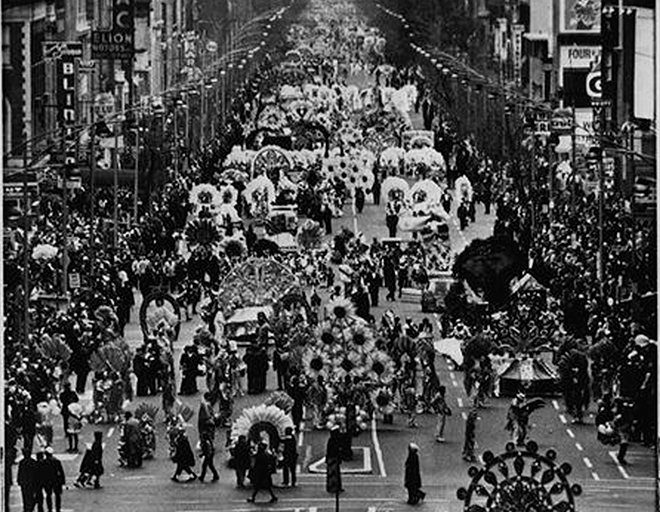 Mummers Historical Photo