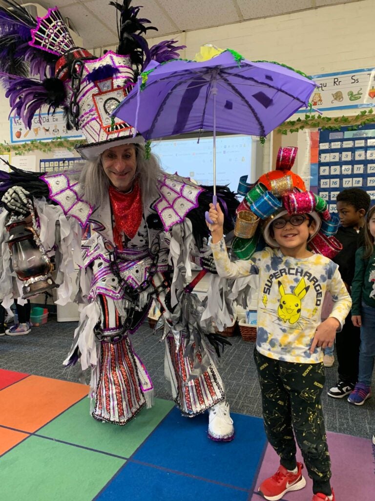 Kindergarden Mummers Class with Jacky Bam Bam