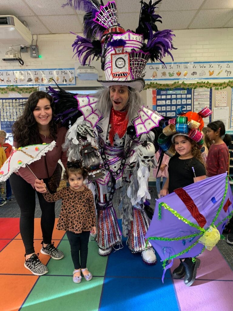 Kindergarden Mummers Class with Jacky Bam Bam