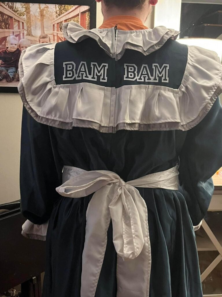 Danny's Mummer Suit -BAM BAM