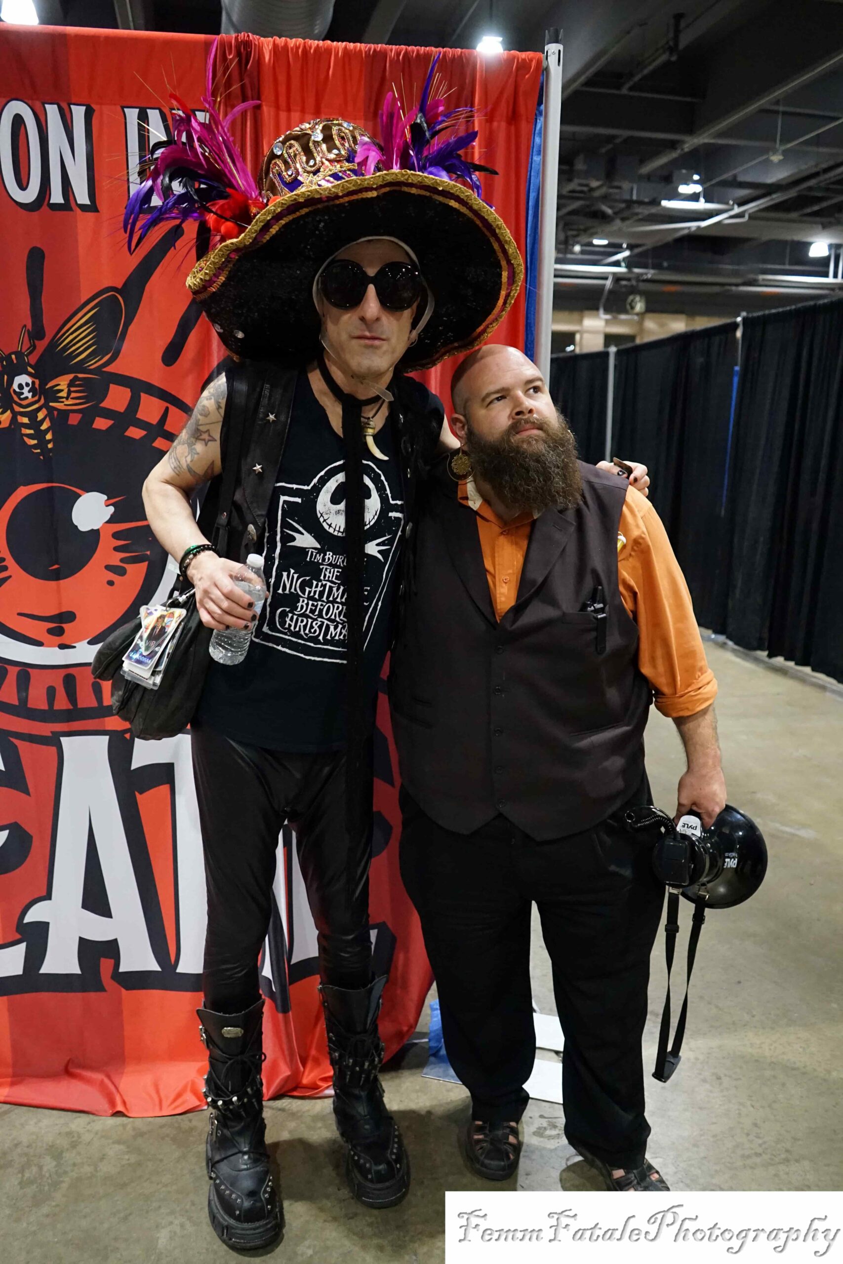 Jacky Bam Bam and Adam Hutter at the World Oddities Expo