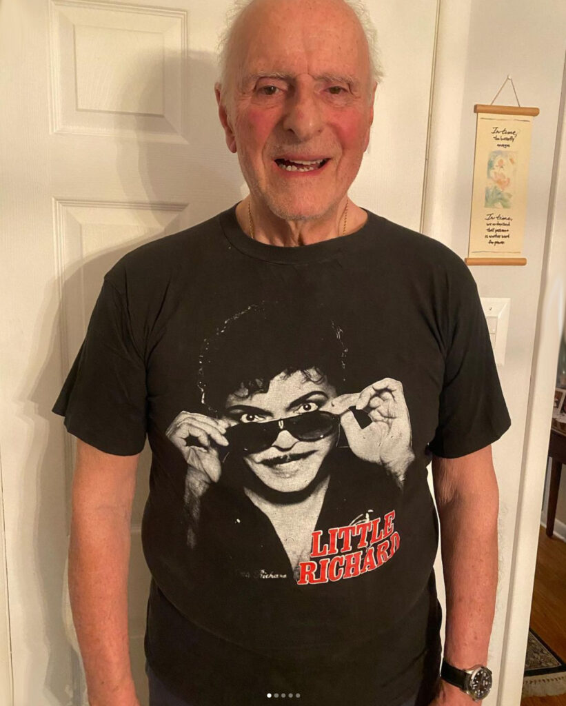Poppa Bam Bam and his Little Richard T-Shirt