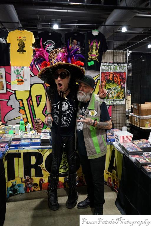 Jacky Bam Bam and friend at World Oddities Expo