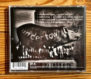 Tool - 'Undertow' (back cover)