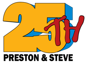 P&S 25th anniversary MTV logo