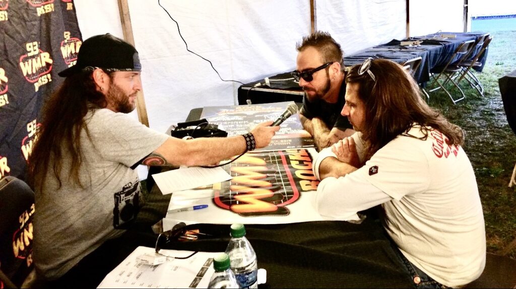 Brent Porche Interviewing Adam Gontier & Mike Mushok of Saint Asonia