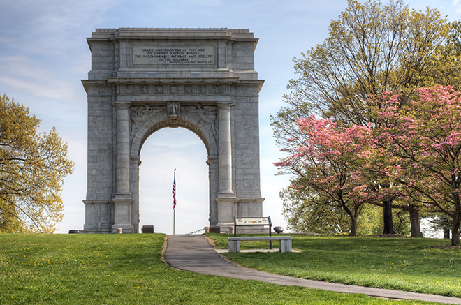 National Memorial Arch at Valley Forge National Historical Park