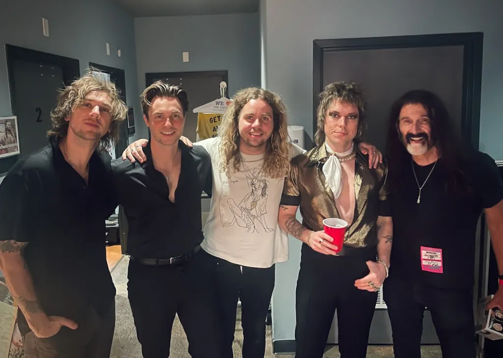Pierre Robert with The Struts