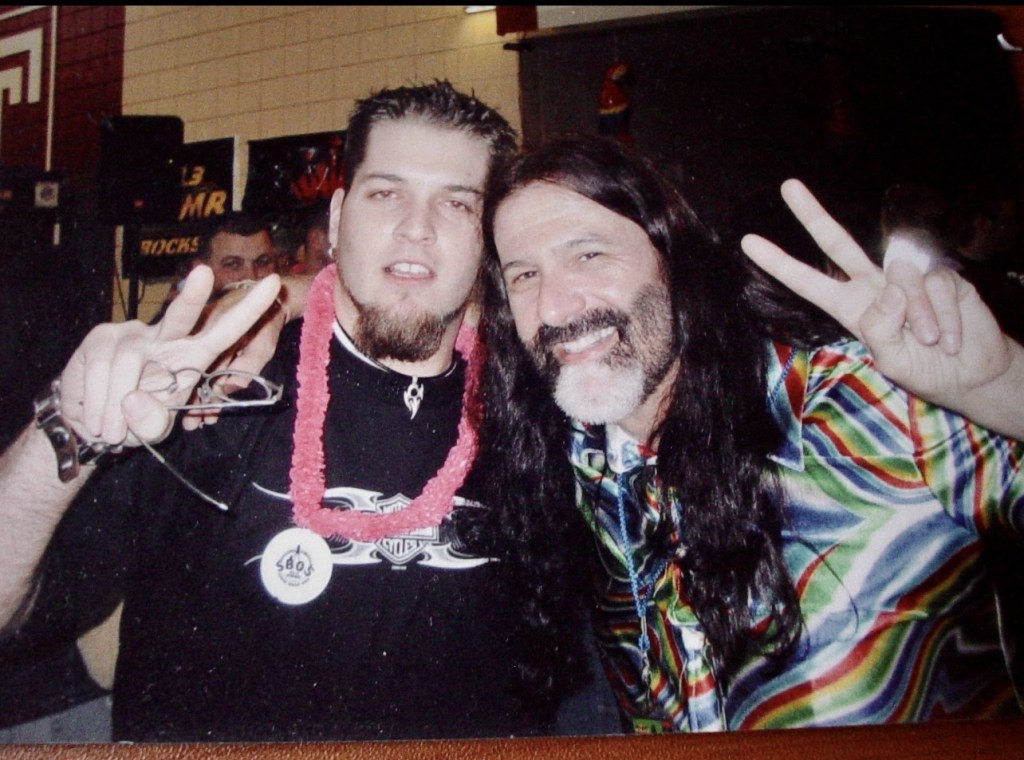 Brent Porche and Pierre Robert at WMMR's Spring Break 2005 at Temple University