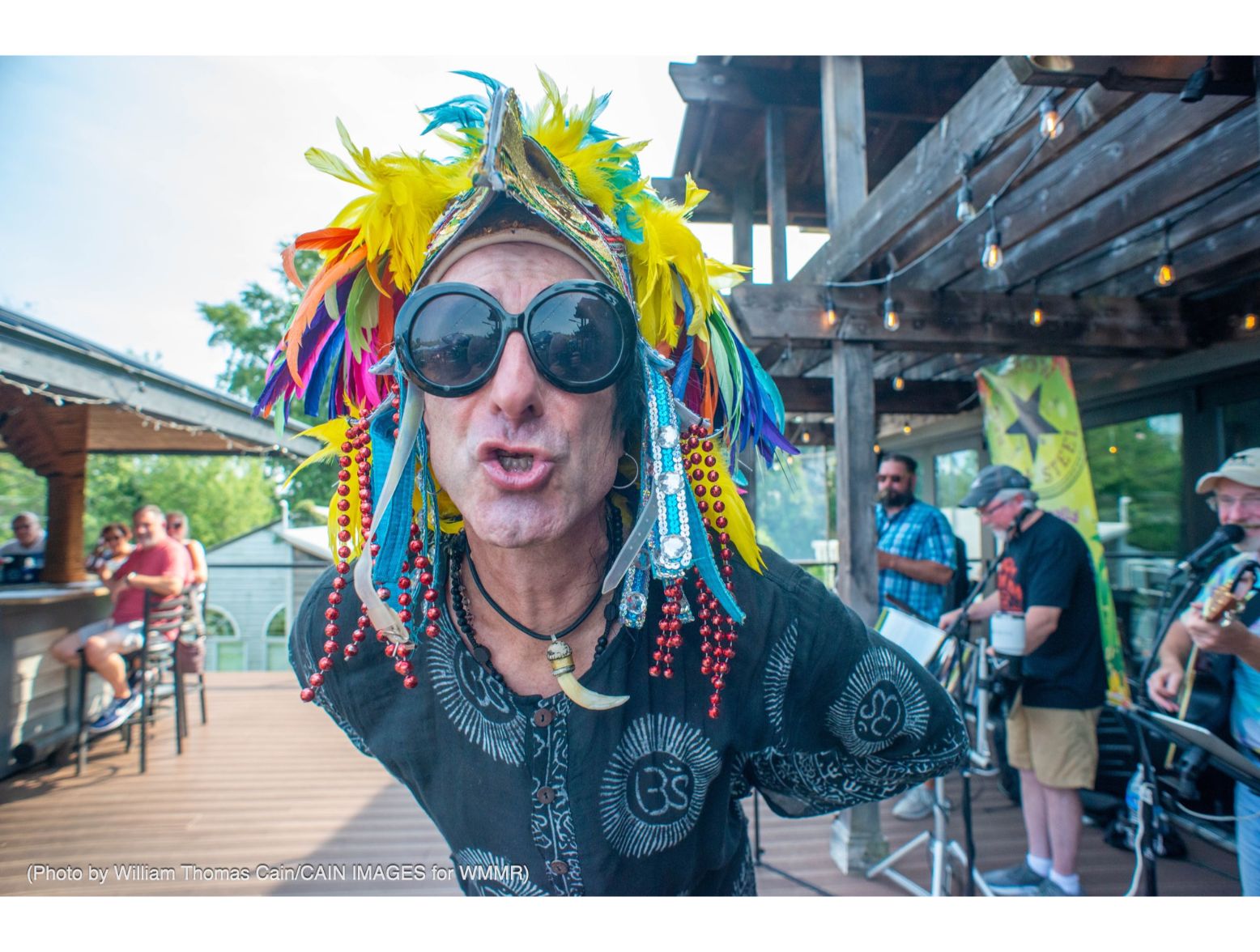 jacky bambam pulls a face during his guest appearance at dockside bensalem