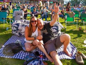 Fans On The Lawn at Freedom Mortgage Pavilion