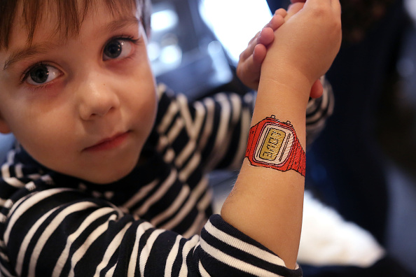 Temporary Tattoo Parlor Caters To Kids