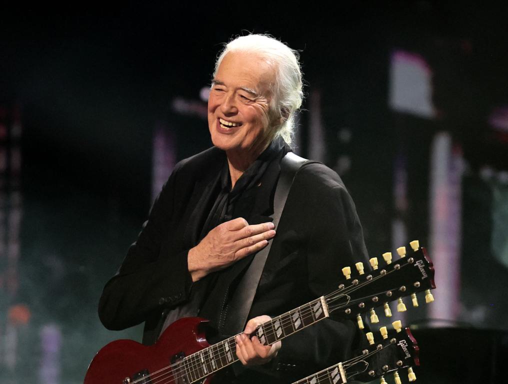 Jimmy Page Performs 'Rumble' at 2023 Rock Hall Ceremony