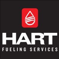 Hart Fueling Services company logo, dark background with white lettering.