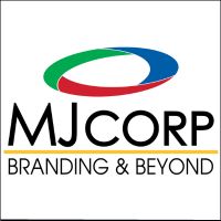 MJ Corp company logo with slogan: Branding & Beyond