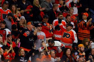Philadelphia Flyers Fans, who know how to handle a loss