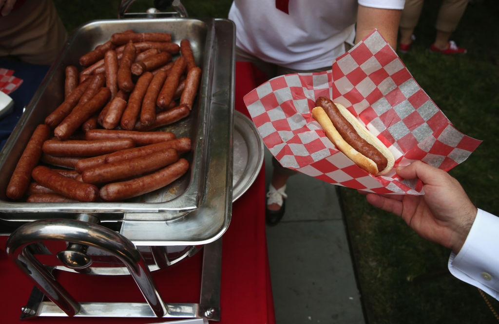 Baseball Stars And U.S. House Reps Mingle At Annual Hot Dog Lunch On Capitol Hill