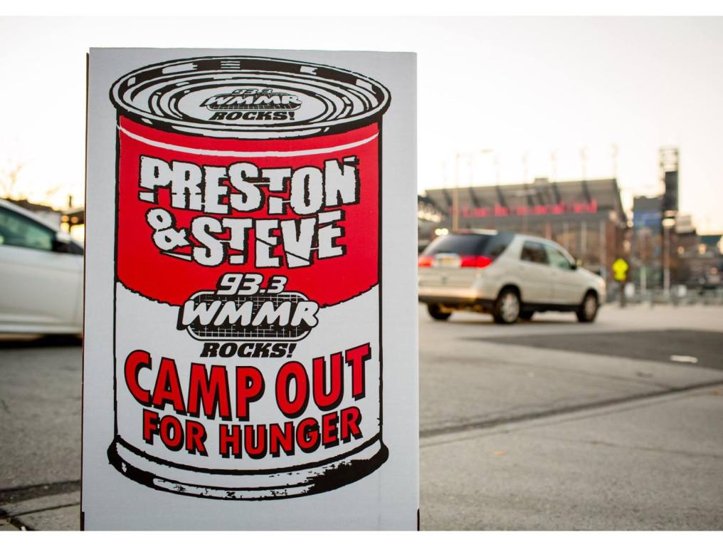 MARK YOUR CALENDAR Preston & Steve's Camp Out For Hunger 2024