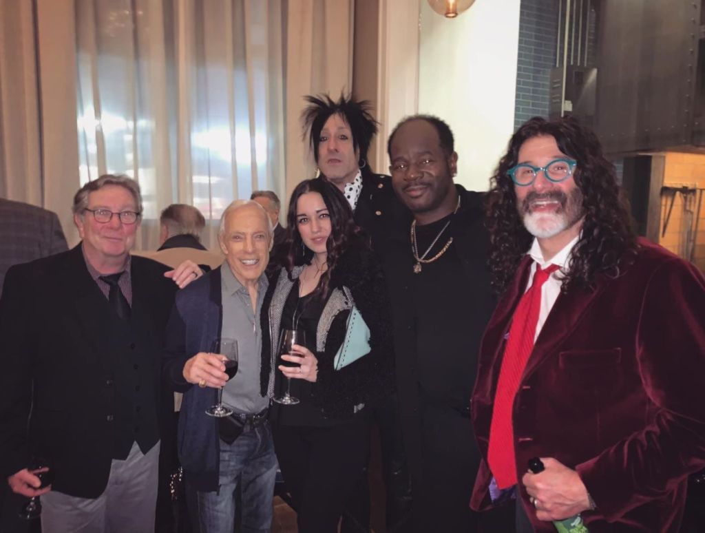 Jerry Blavat, Jacky BamBam, and company