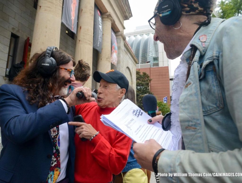 Jerry Blavat, Pierre Robert, and Jacky BamBam