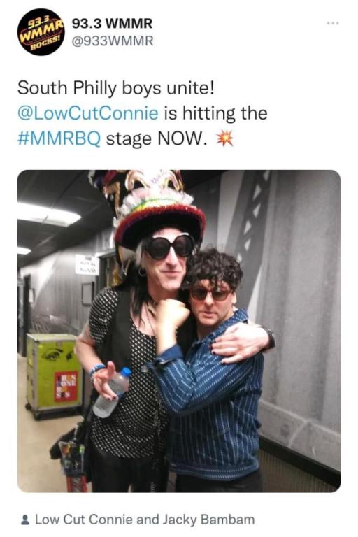 jacky bambaam low cut connie tweet