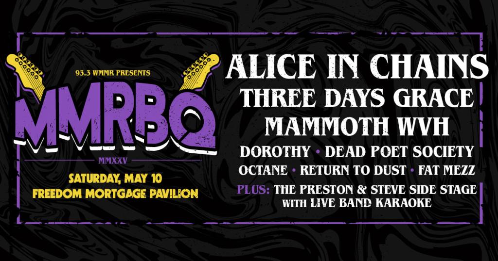 MMRBQ 2025 starring Alice In Chains, Three Days Grace at Freedom