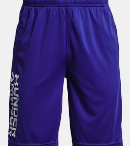 blue boys under armour shorts