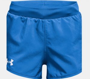 blue girls under armour shorts