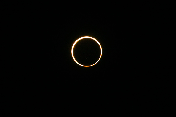Annular Solar Eclipse Passes Over The United States